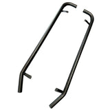 Side Step Finisher Bars In Black For Toyota Land Cruiser Lc150 SWB 2009 On