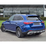 Side Step Runnings Boards Silver For Mercedes Glc 2023 On