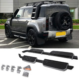 Side Steps Pair For Land Rover Defender 110 / 130 L663 STX Style 2020 On