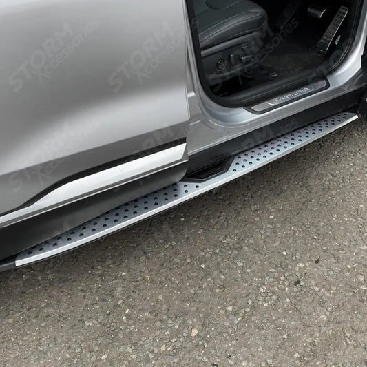 Side Steps Running Boards Pair For Hyundai Santa Fe 2019 On