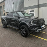 Single Deck Black Powder Coat Front Spoiler Bar For Ford Ranger Raptor 2023 On