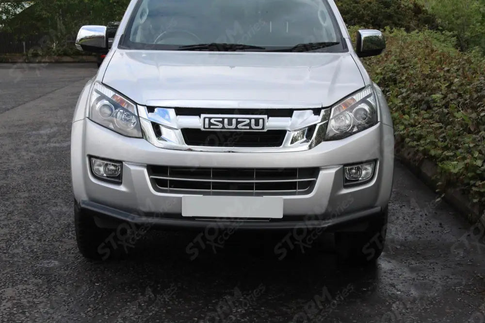 Single Deck Black Powder Coat Spoiler Bar For Isuzu D-max 2012-2020