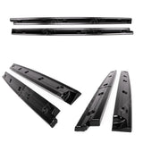 Skirt Splitters Pair In Gloss Black For Volkswagen Caddy Mk5 2021+side