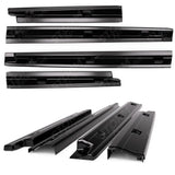 Skirt Splitters Pair In Gloss Black For Volkswagen Caddy Mk5 2021+side