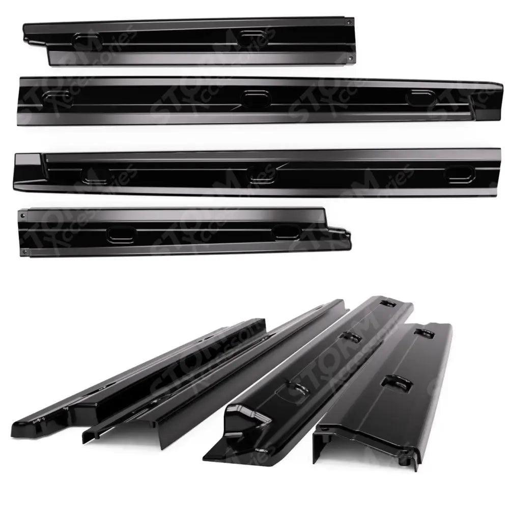 Skirt Splitters Pair In Gloss Black For Volkswagen Caddy Mk5 2021+side