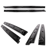 Skirt Splitters Pair In Gloss Black For Volkswagen Caddy Mk5 2021+side