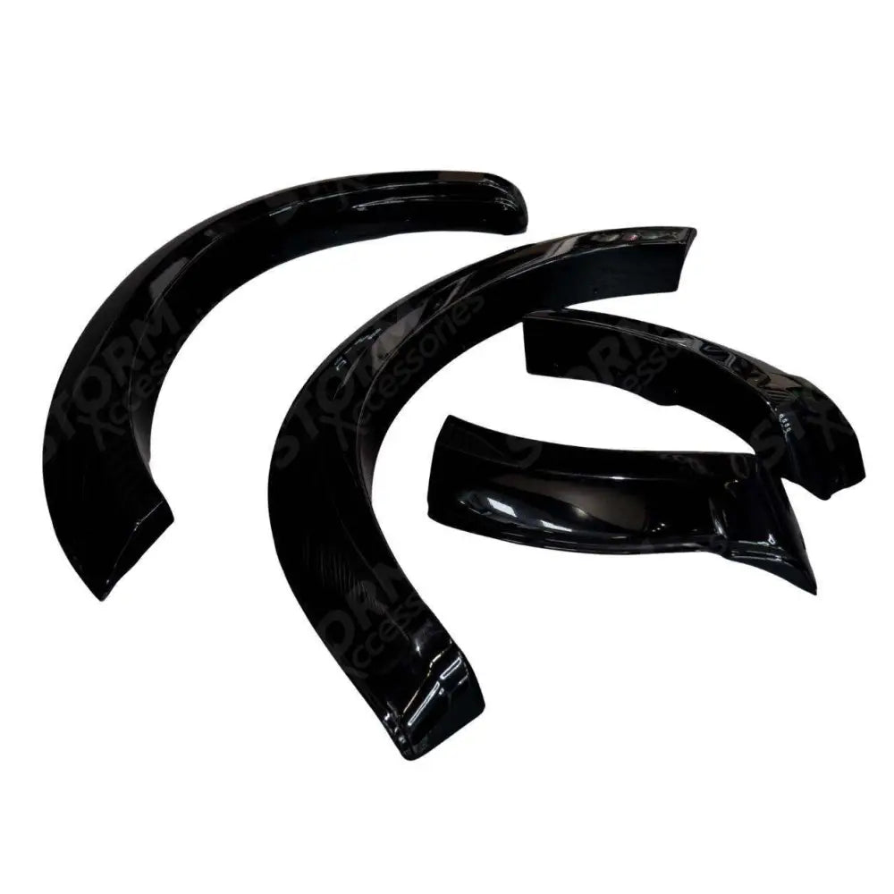 Smooth Wheel Arches With or Without Sensors In Gloss Black For Ford Ranger T9 Wildtrak 2022 on