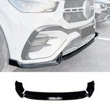 Splitter In Gloss Black For Mercedes GLE W167 C167 2024+ AMG Line Facelift Front