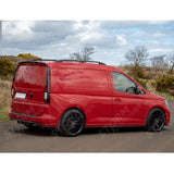 Splitter In Gloss Black For Volkswagen Caddy Mk5 2021+Rear Bumper