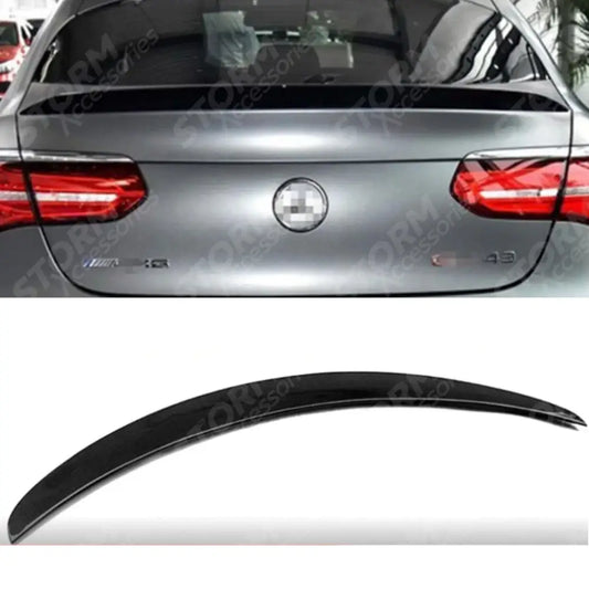 Spoiler 2015+ For Mercedes Glc Class Coupe 'glc63 Amg Style' C253 Gloss Black Rear