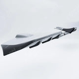 Spoiler In Gloss Black For Ford Transit Custom MK2 2024 on V1 Rear Barn Door