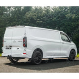 Spoiler In Gloss Black For Ford Transit Custom MK2 2024 on V2 Rear Barn Door