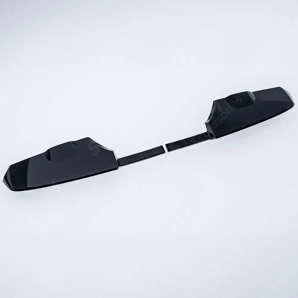 Spoiler In Gloss Black For Ford Transit Custom MK2 2024 on V2 Rear Barn Door