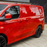 Sport Style Roof Rails In Black For Ford Transit Custom LWB 2024+