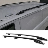 Sport Style Roof Rails In Black For Ford Transit Custom SWB 2024+