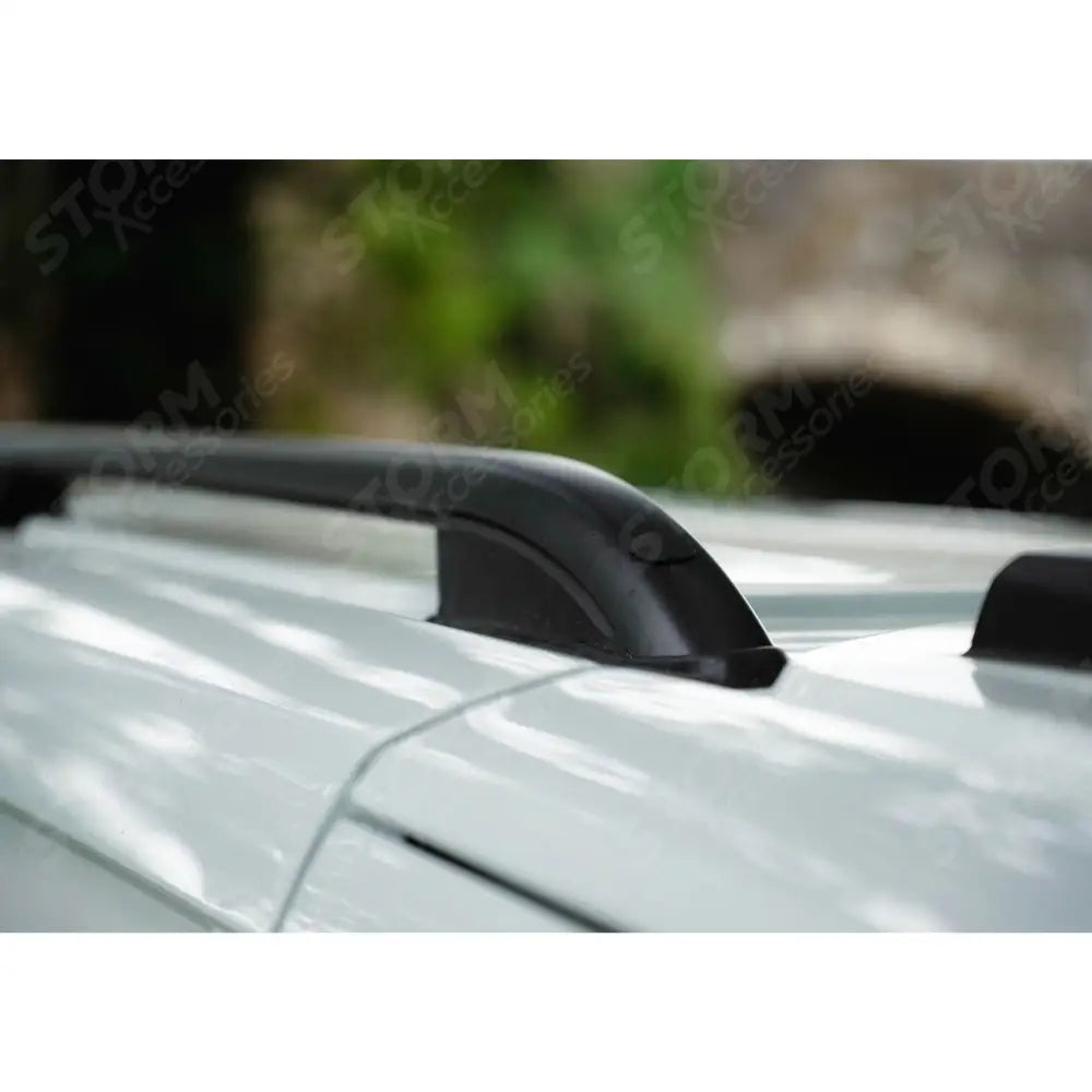 Sport Style Roof Rails In Black For Volkswagen Transporter T7 SWB 2024+