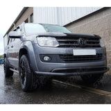 Stainless Steel Double Tier City Spoiler Bar Black For Vw Amarok 2010-2016