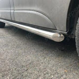 Stainless Steel Side Bars Angular Type Swb 60mm For Nissan Primastar - Renault Trafic - 2001 On
