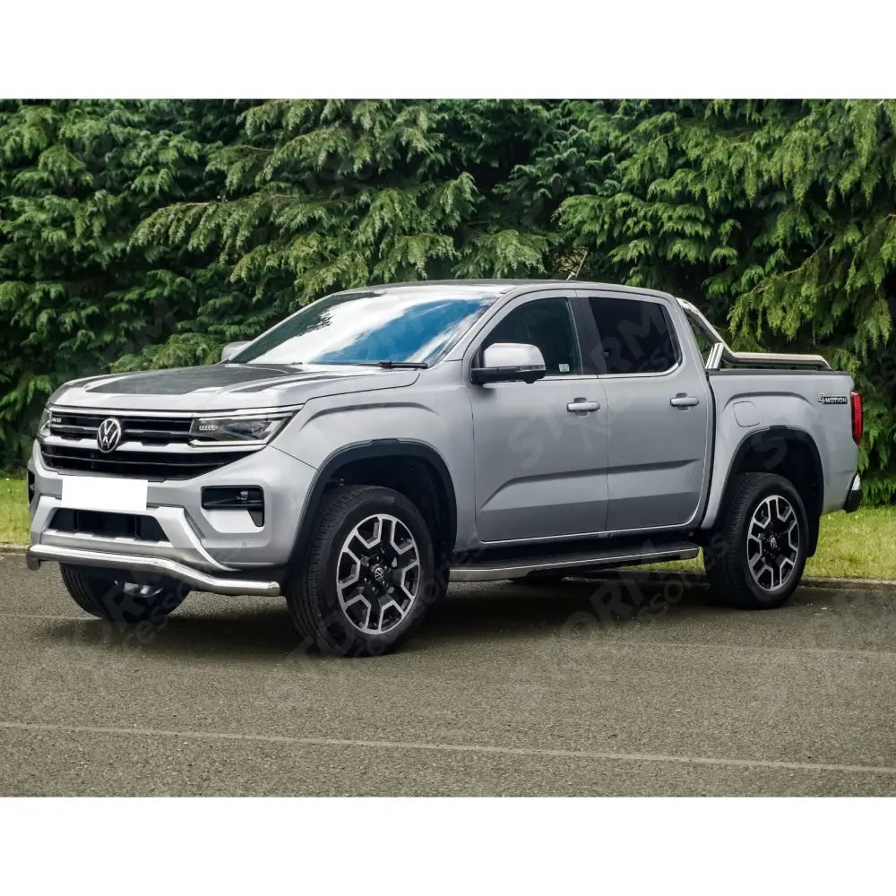 Stainless Steel Twisted Front Spoiler Bar For Vw Amarok 2023 On