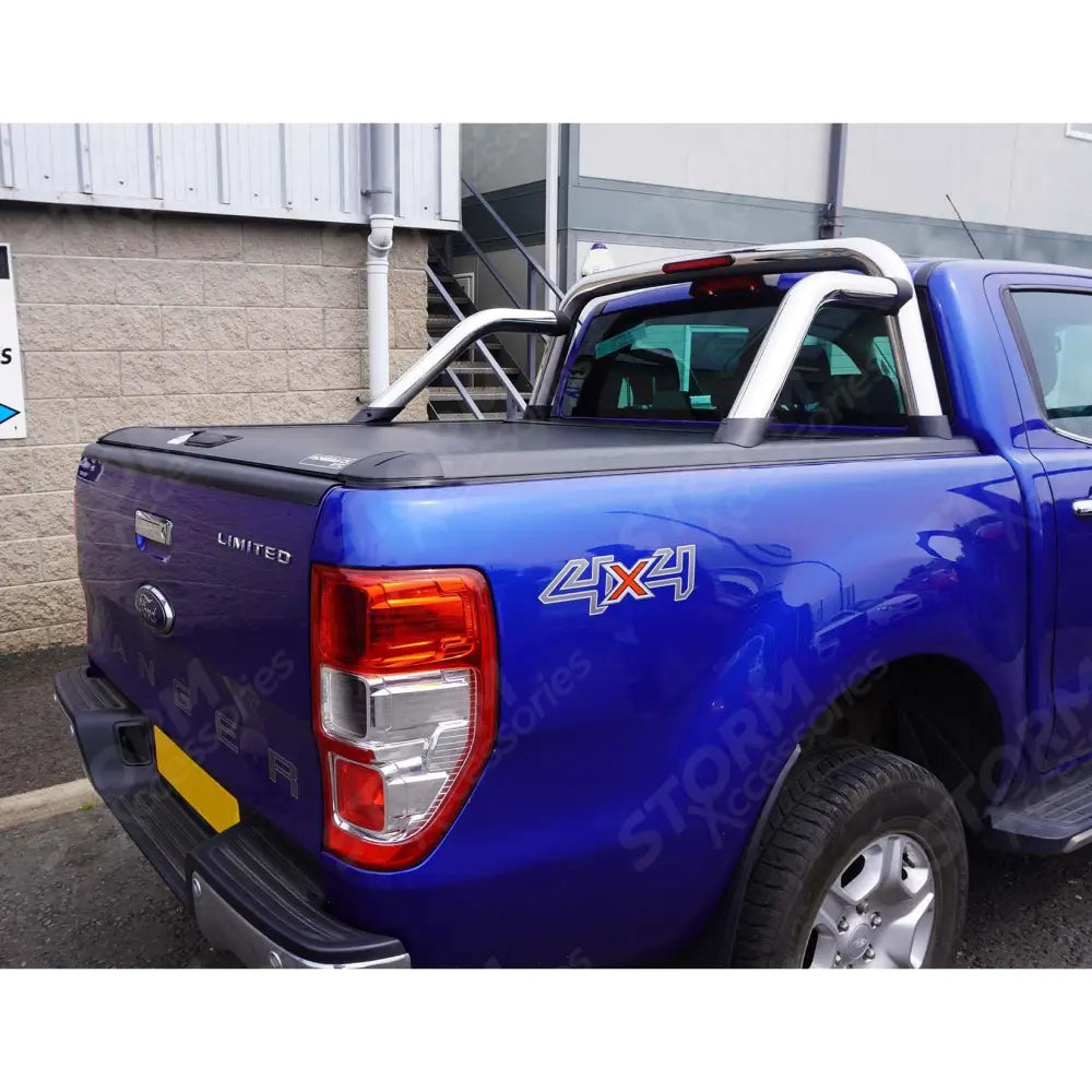 Standard Ridgeback Roll Top Tonneau Cover For Ford Ranger T6 2012-2022 Double Cab