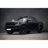 Stealth LED Twin 4" Dark Force Bonnet Kit 16,800 Lumens For Ford Ranger T9 2023+