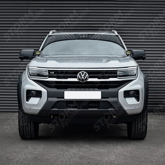 Stealth LED Twin 4" Dark Force Bonnet Kit 16,800 Lumens For Volkswagen Amarok 2023+