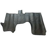 Stx 1pc Front Tailored Fit Rubber Mat In Black For Renault Trafic 2022 On