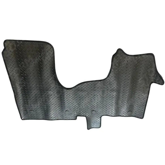 Stx 1pc Front Tailored Fit Rubber Mat In Black For Renault Trafic 2022 On
