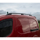 Stx Aluminium Roof Bars Black For Citroen Berlingo - Peugeot Partner - 2008-2018
