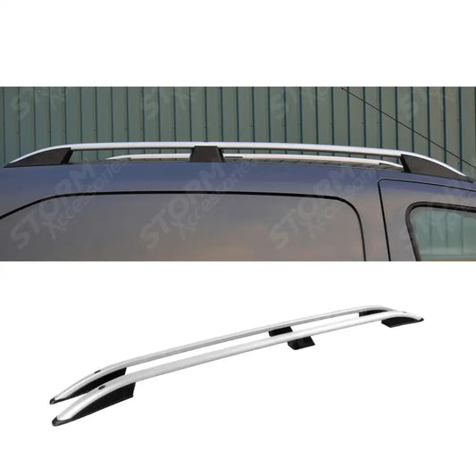 Stx Aluminium Roof Bars Silver For Citroen Berlingo - Peugeot Partner - 2008 - 2018
