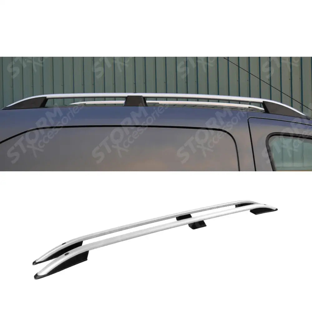 Stx Aluminium Roof Bars Silver For Citroen Berlingo - Peugeot Partner - 2008 - 2018