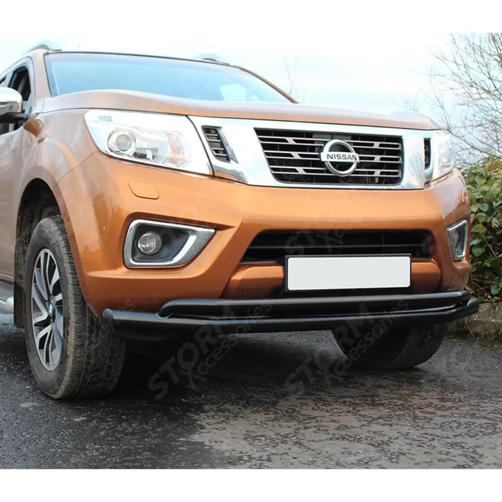 Stx Black Double Tier City Spoiler Bar For Nissan Navara Np300 2015 On