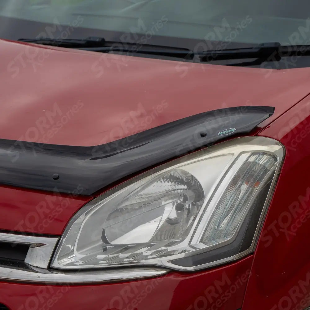 Stx Bonnet Guard Protector Black B012 For Citroen Berlingo 2008 - 2018