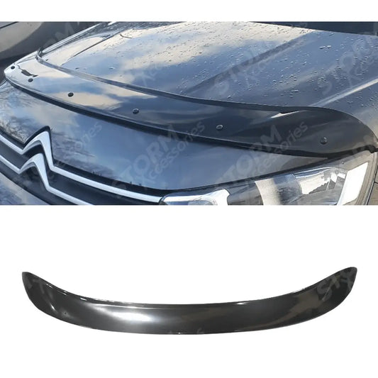 Stx Bonnet Guard Protector Black B013 For Citroen Berlingo 2018 On