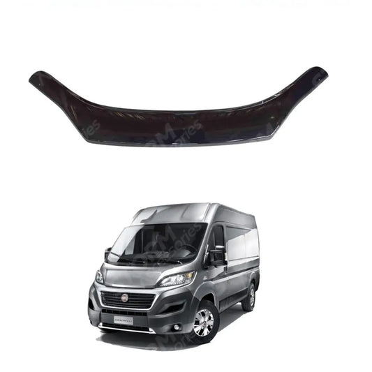Stx Bonnet Guard Protector Black B014 For Fiat Ducato 2014 On