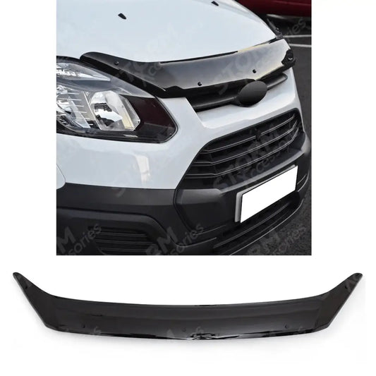 Stx Bonnet Guard Protector Black B016 For Ford Transit Custom 2012-2017