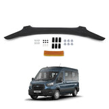 Stx Bonnet Guard Protector Black B019 For Ford Transit Mk8 2014 - 2019