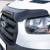 Stx Bonnet Guard Protector Black B019 For Ford Transit Mk8 2014 - 2019