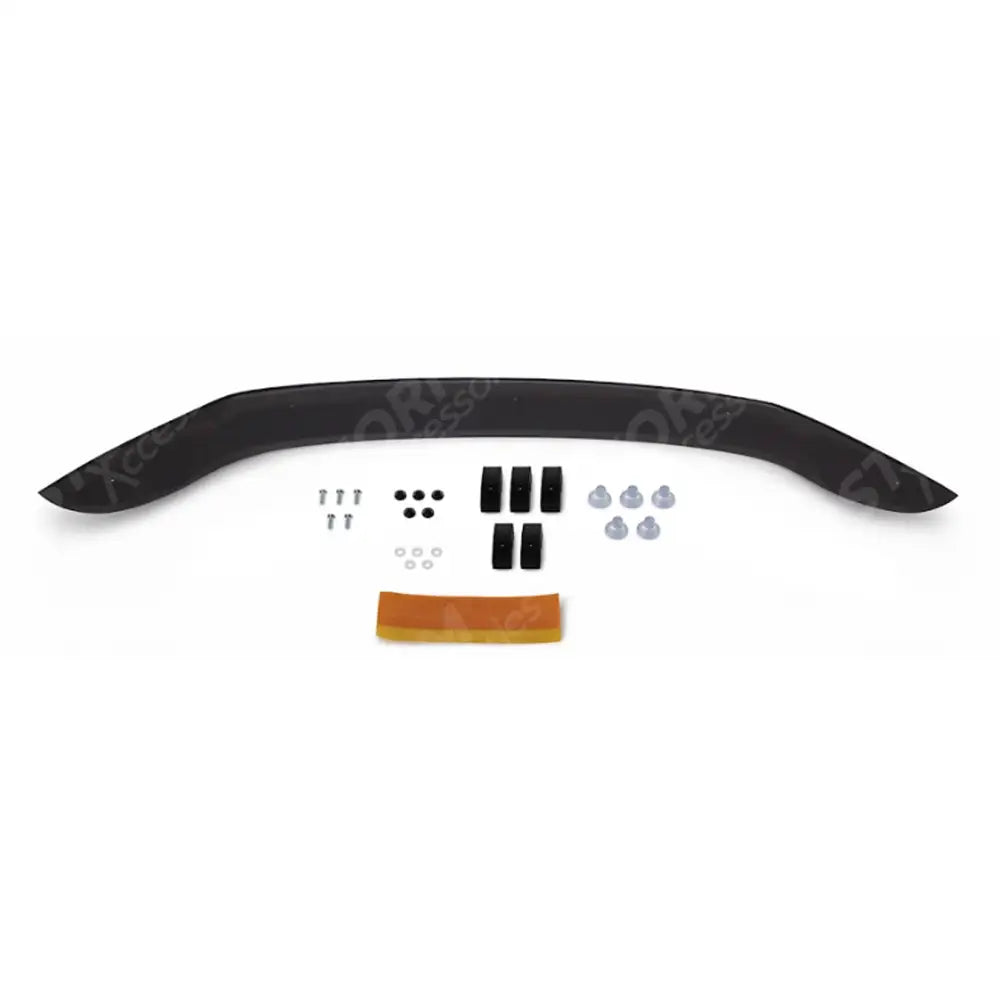 Stx Bonnet Guard Protector Black B027 For Vw Caddy 2015 - 2020