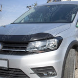 Stx Bonnet Guard Protector Black B027 For Vw Caddy 2015 - 2020