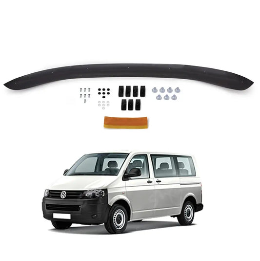 Stx Bonnet Guard Protector Black B031 For Vw Transporter T5 2010-2015
