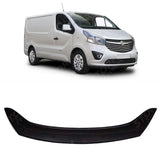 Stx Bonnet Guard Protector Black B035 For Vauxhall Vivaro 2014-2019