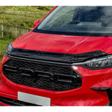 STX Bonnet Guard Protector Black For Ford Transit Custom 2023 On