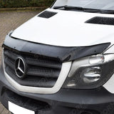 Stx Bonnet Guard Protector Black For Mercedes Sprinter 2014 - 2018