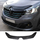Stx Bonnet Guard Protector Black For Renault Trafic 2014-2021