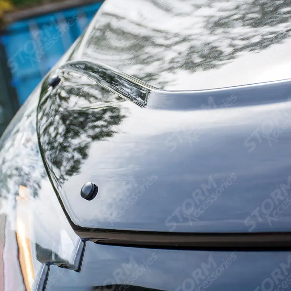 Stx Bonnet Guard Protector Black For Renault Trafic 2014-2021