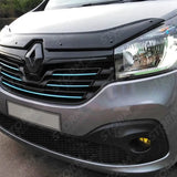 Stx Bonnet Guard Protector Black For Renault Trafic 2014-2021