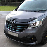 Stx Bonnet Guard Protector Black For Renault Trafic 2014-2021