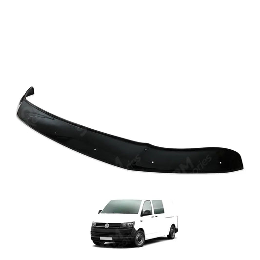 Stx Bonnet Guard Protector Black For Vw Transporter T6 2015 - 2024