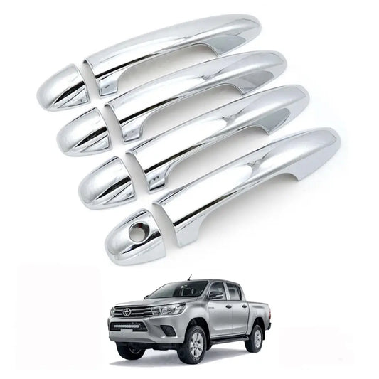 Stx Chrome Door Handle Covers For Toyota Hilux Mk8 2016 On